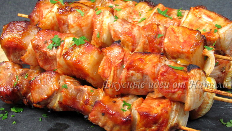 Шашлык в духовке