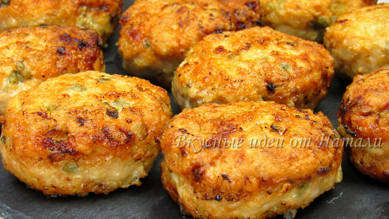 Котлеты с маринованными огурцами