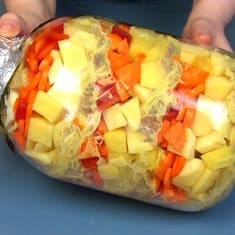 Мясо с картошкой в банке